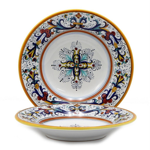 Deruta of Italy Ricco Deruta Rim Pasta Soup Plate 10.5 in Round