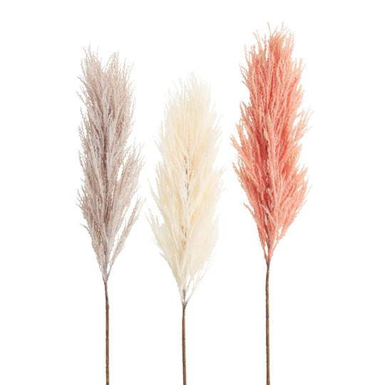Pier Place Faux Reed Grass Spray: White by World Market