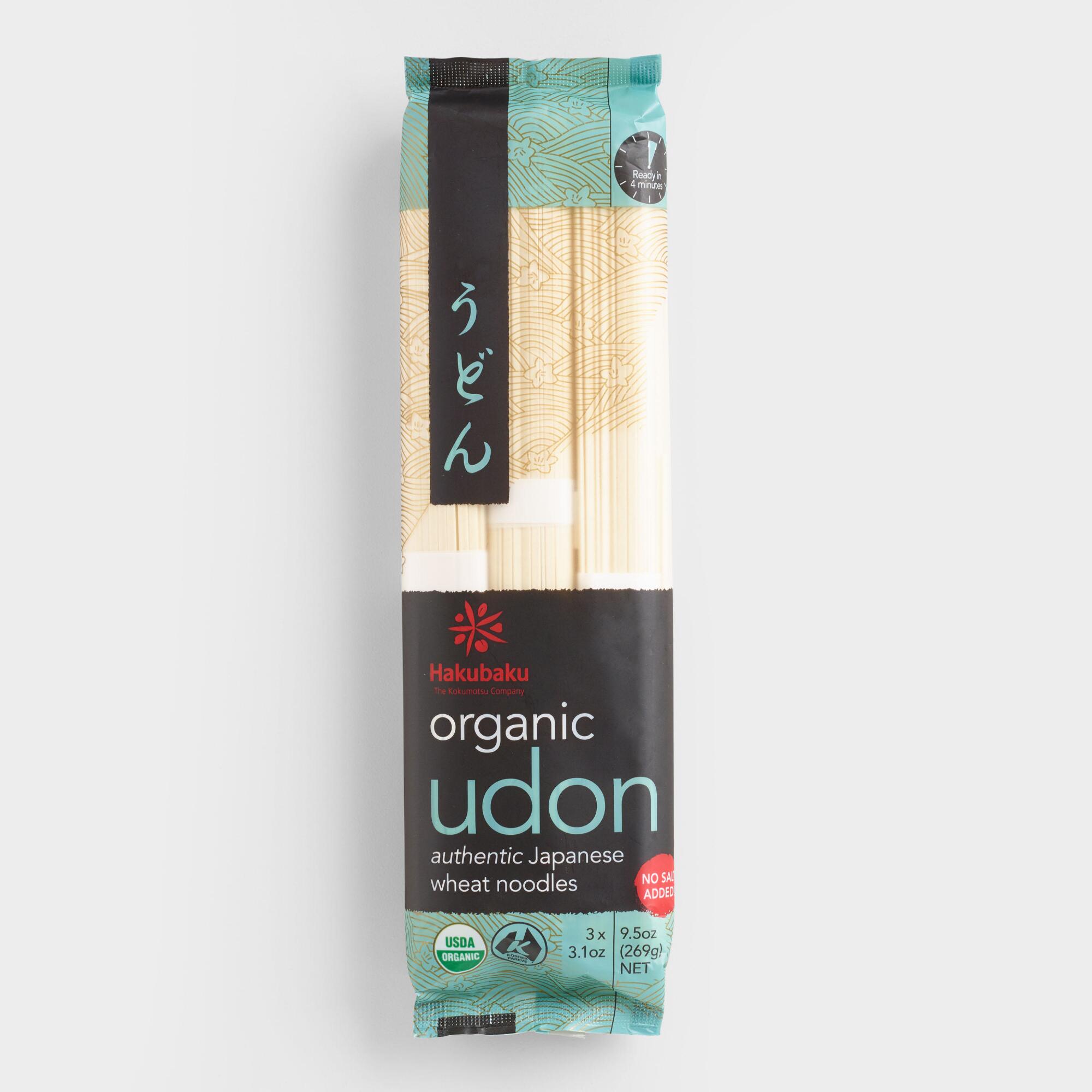 Hakubaku Organic Udon Noodles Set Of 8 by World Market