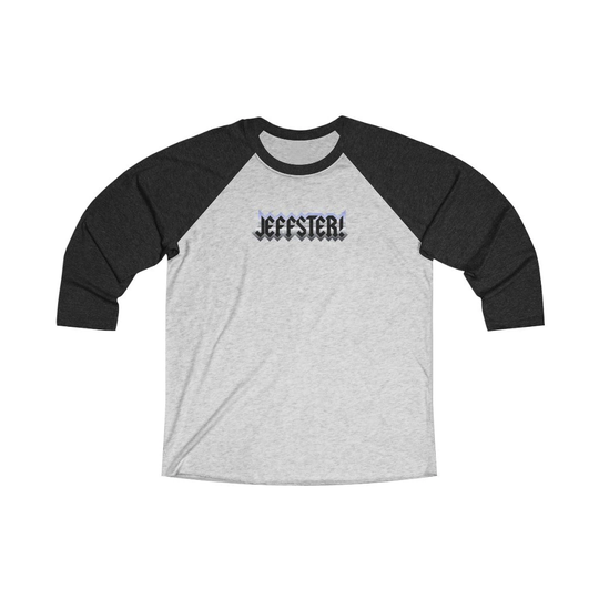 Jeffster | Chuck Unisex Tri-Blend 3/4 Raglan Tee