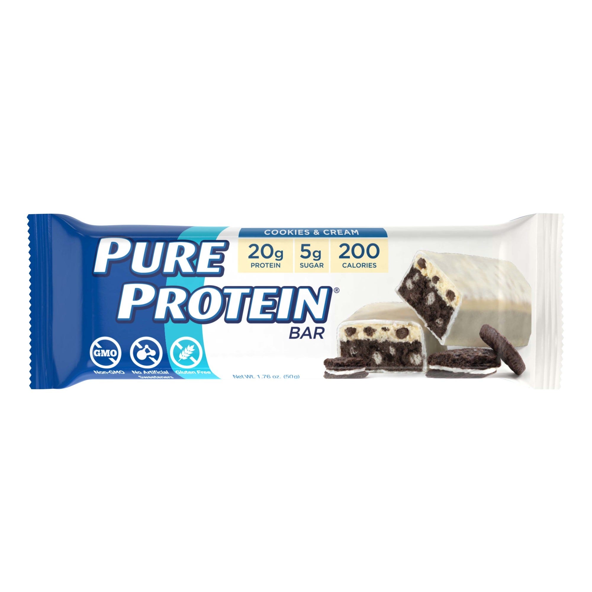 Pure Protein Bar, Cookies and Cream - 1.76 oz