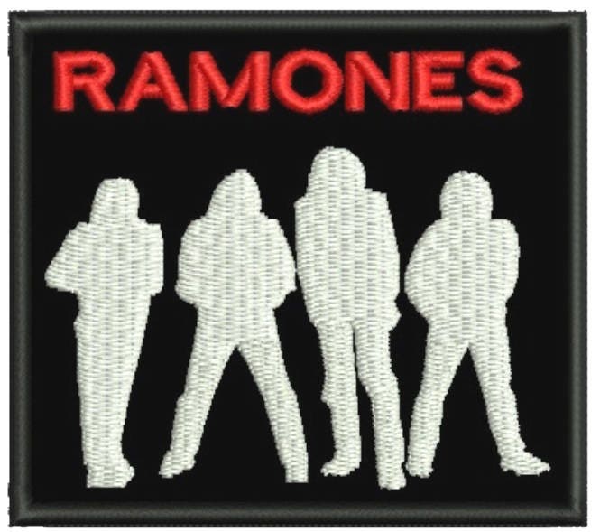 Ramones Embroidered Patch Punk Rock Astral Threads