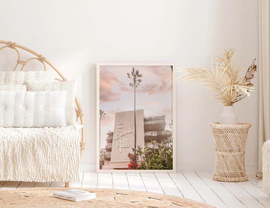 Beverly Hills Hotel, Hotel Print, California Decor, Los Angeles, Healthcare Heroes, La Print, Boho