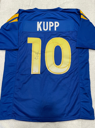 Cooper Kupp Signed Los Angeles Rams Football Jersey Coa