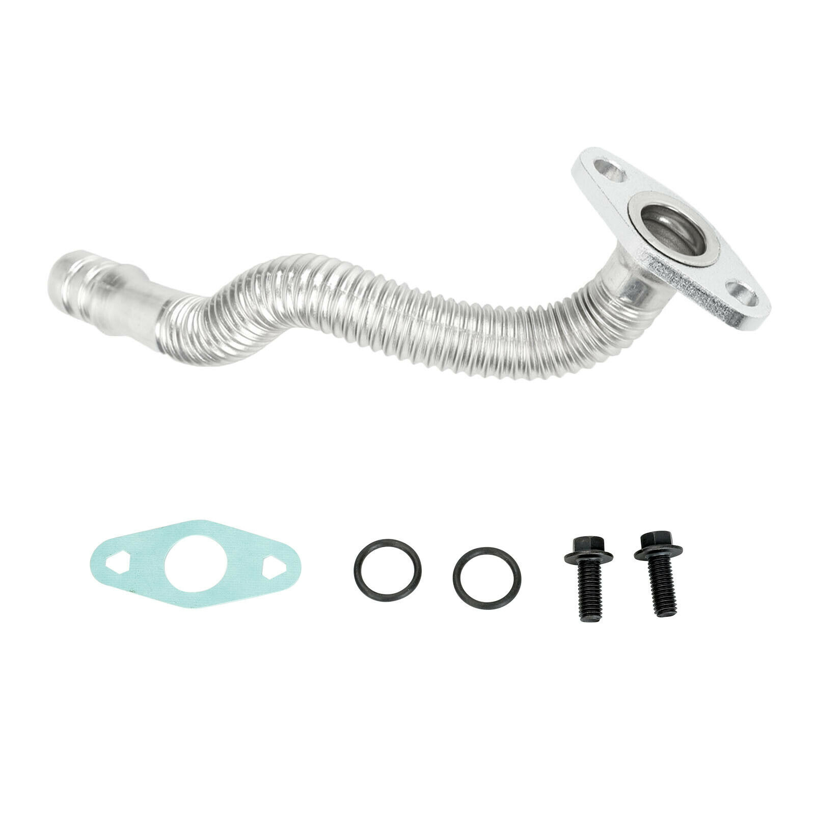 6.7L Turbo Oil Return Drain Line Tube For 07.5-18 Dodge Ram Cummins Diesel