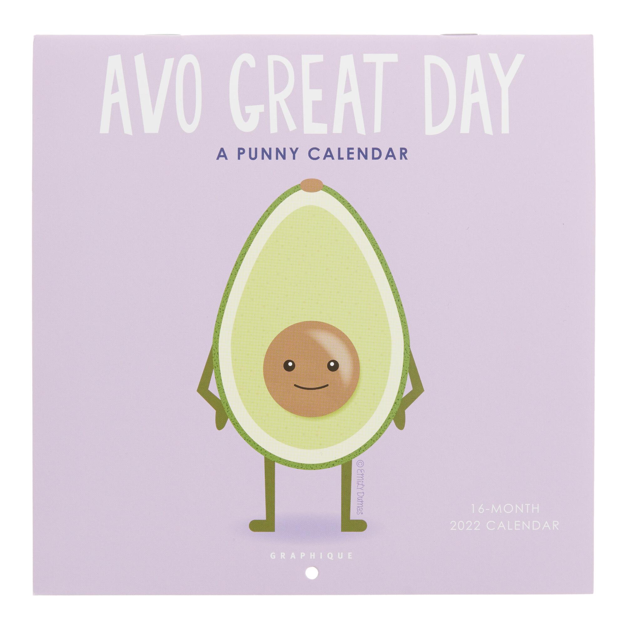 Punny Mini 2022 Wall Calendar by World Market