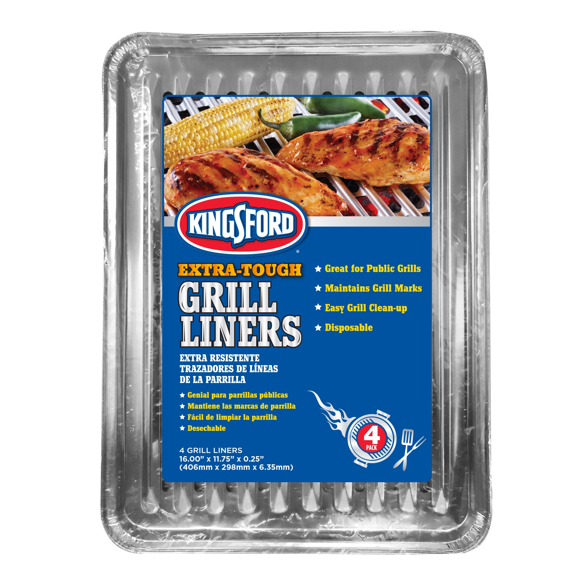 Kingsford Kinsgford Aluminum Non-Stick Grate Liner | BBP0491