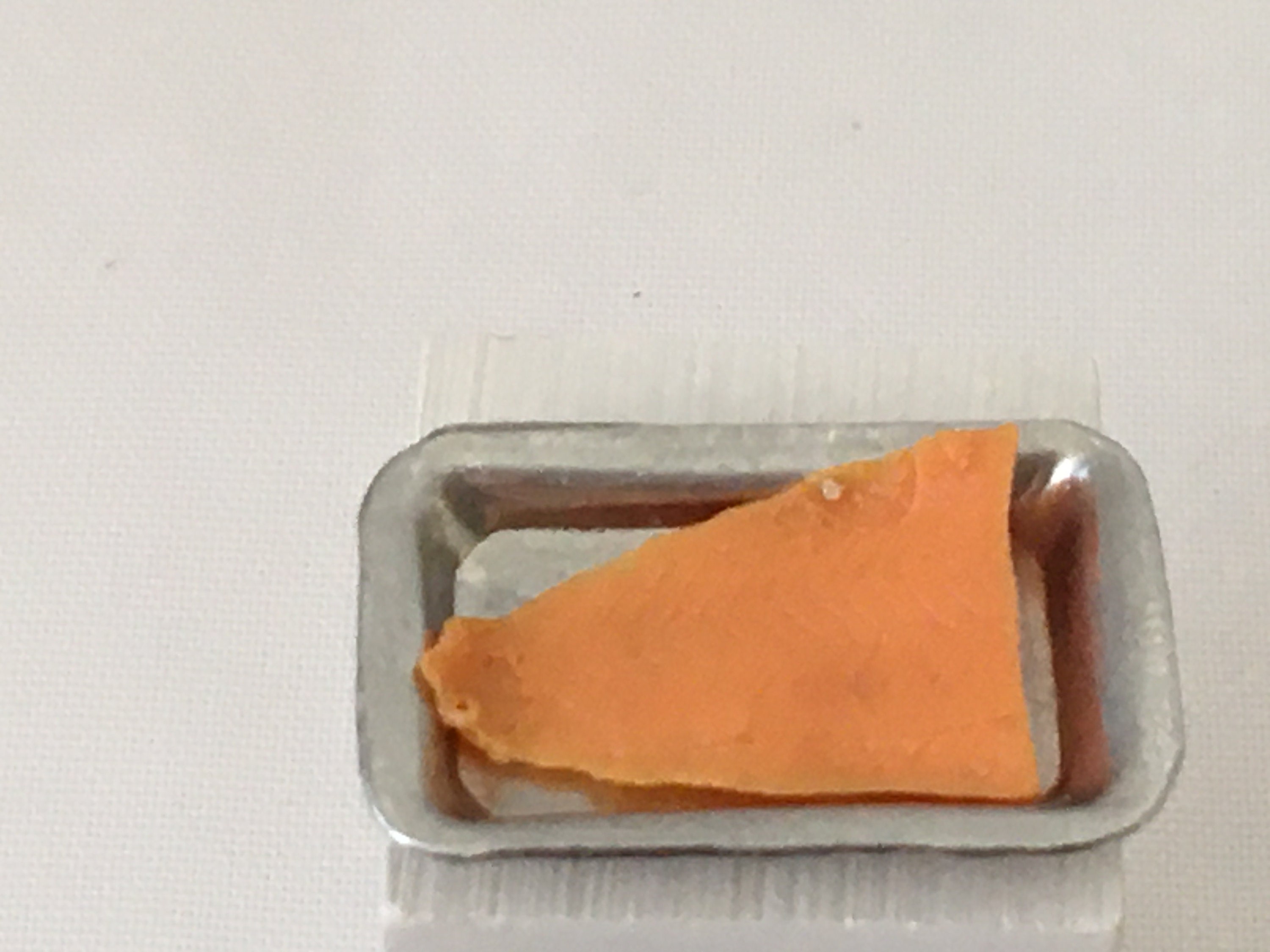Dollhouse Miniature Salmon ~ Fish On Sheet Pan Seafood Sushi Food Uncooked Artisan 112 Scale Fairy Garden Diorama