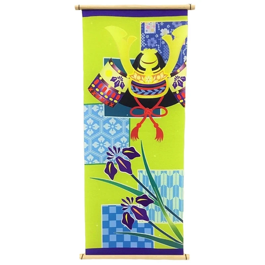 Samurai Helmet Japanese Tapestry