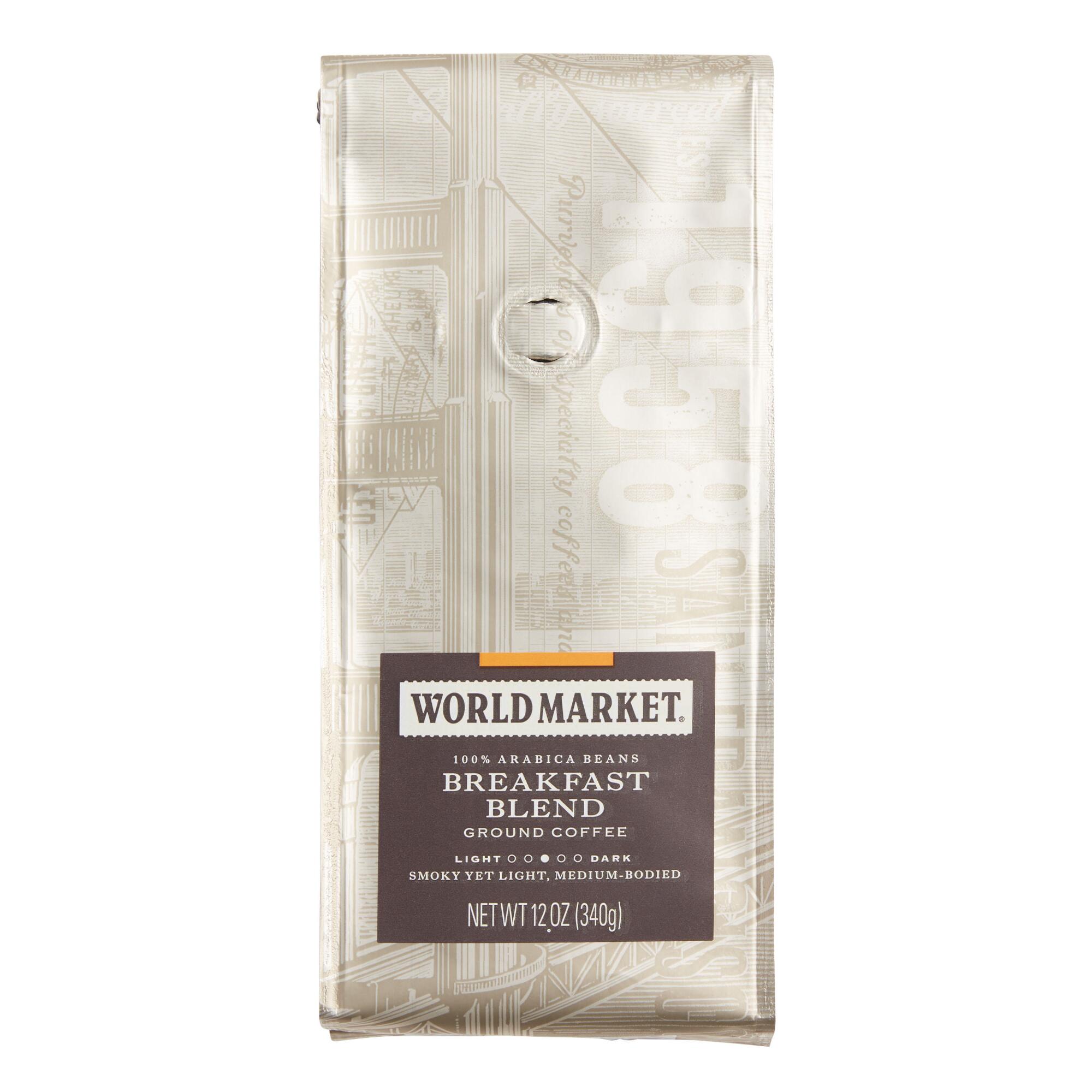 12 oz. World Market Breakfast Blend Coffee Set of 6 by World Market