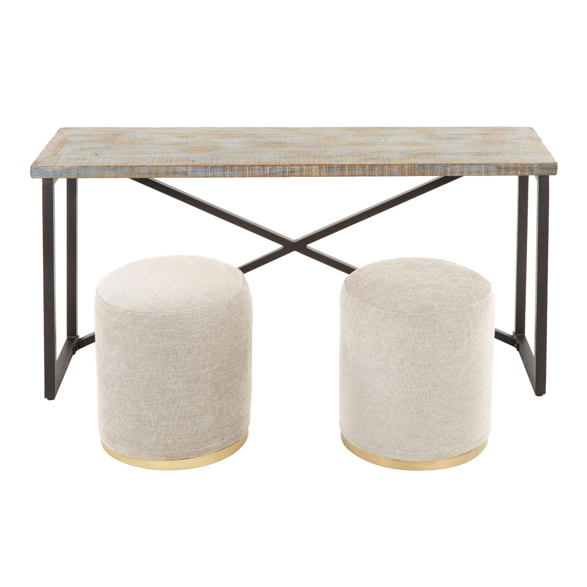 Antique Blue Sita Living Collection by World Market