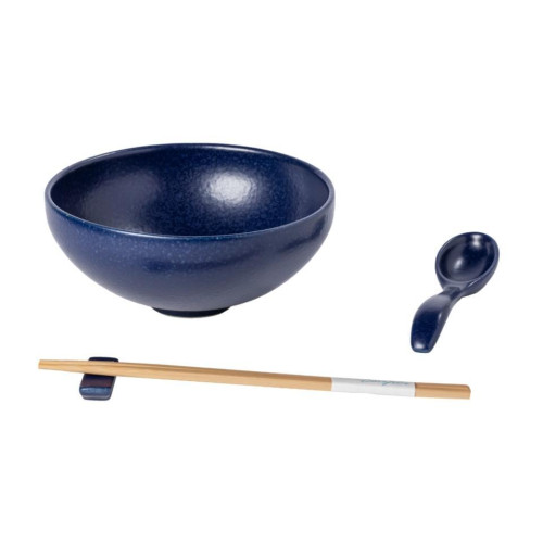 Casafina Pacifica Blueberry Ramen Bowl Set