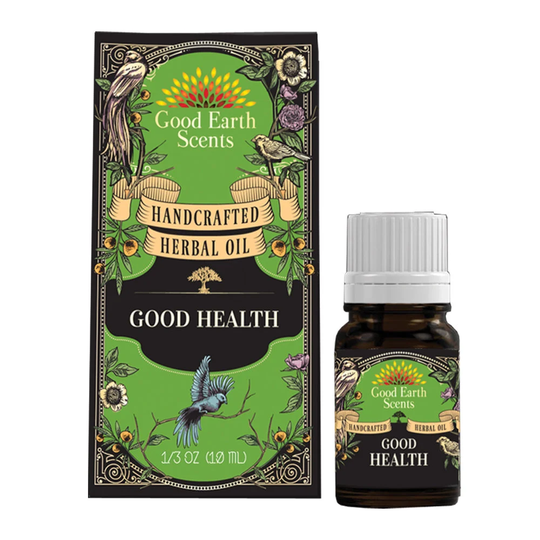 Good Health Herbal Essential Oil Blend | 100% Pure Undiluted Natural For Relaxation Meditation Therapeutic Grade Aromatherapy Spell