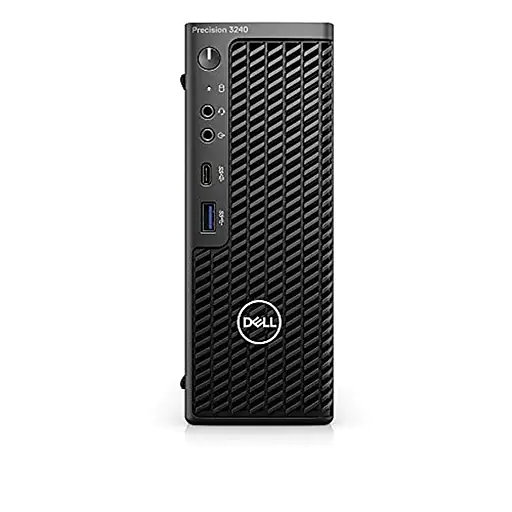 Dell Precision 3240 Workstation Computer, Intel Xeon W Hexa-Core W-1250, 16GB Memory, 512GB SSD (PRT3240SBR72)