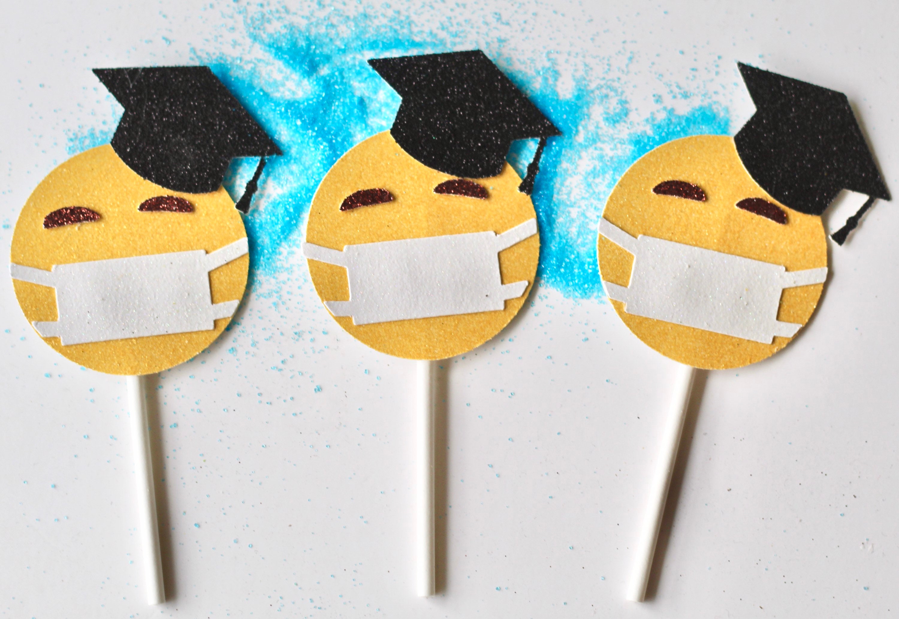 Graduation Cupcake Toppers, Class Of 2020