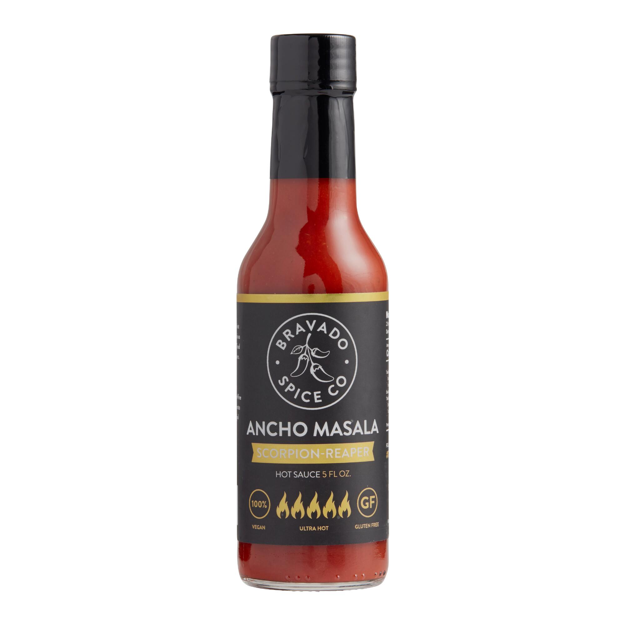 Bravado Ancho Masala Scorpion Reaper Hot Sauce by World Market
