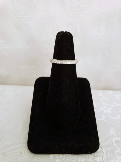 Elegant Eternity Diamond | Wedding? Ring Band | Appx.1.0 Cts. in 14K White Gold -Eb1030