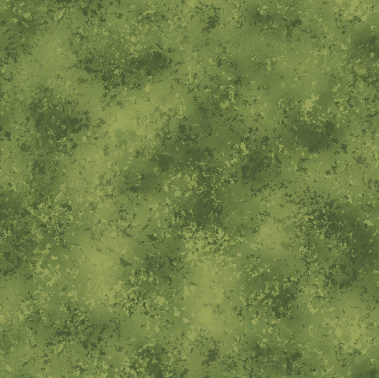 Moss Green Blender From Rapture Collection Quilting Treasure Fabric - 100% Quilt Shop Cotton