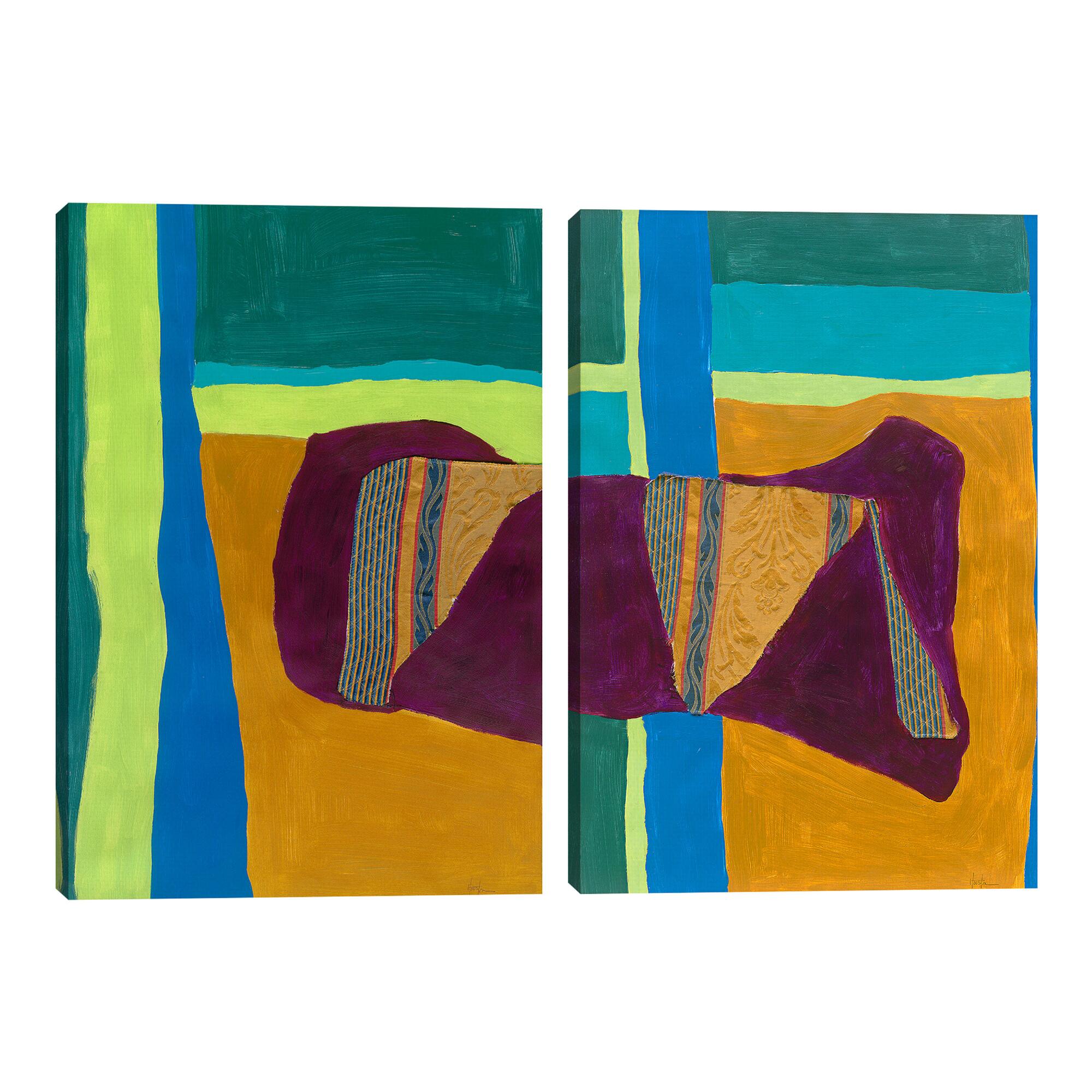 Tapestry by Dan Houston Canvas Wall Art 2 Piece: Multi by World Market