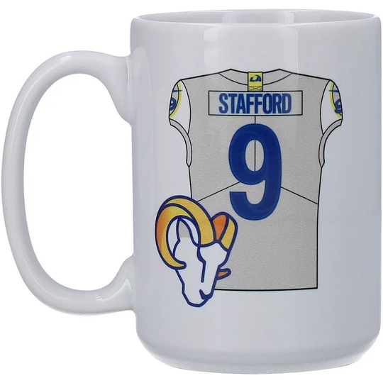 Matthew Stafford Los Angeles Rams 15oz. Player Mug, Multicolor