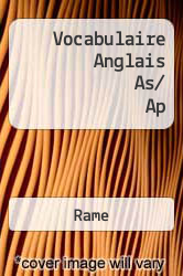 Vocabulaire Anglais As/ Ap