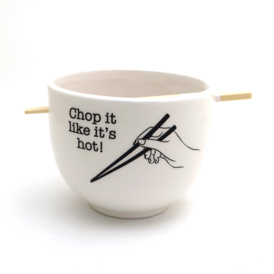 Chop It Like It's Hot, Chopsticks Bowl, Noodle Ramen