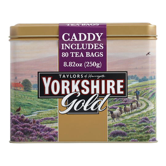Yorkshire Gold Black Tea 80 Count with Caddy by World Market