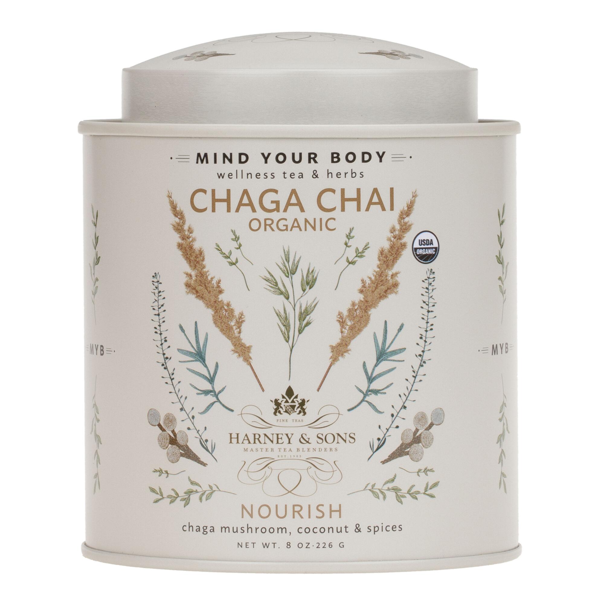 Harney & Sons Chaga Chai Nourish Loose Leaf Tea Tin by World Market
