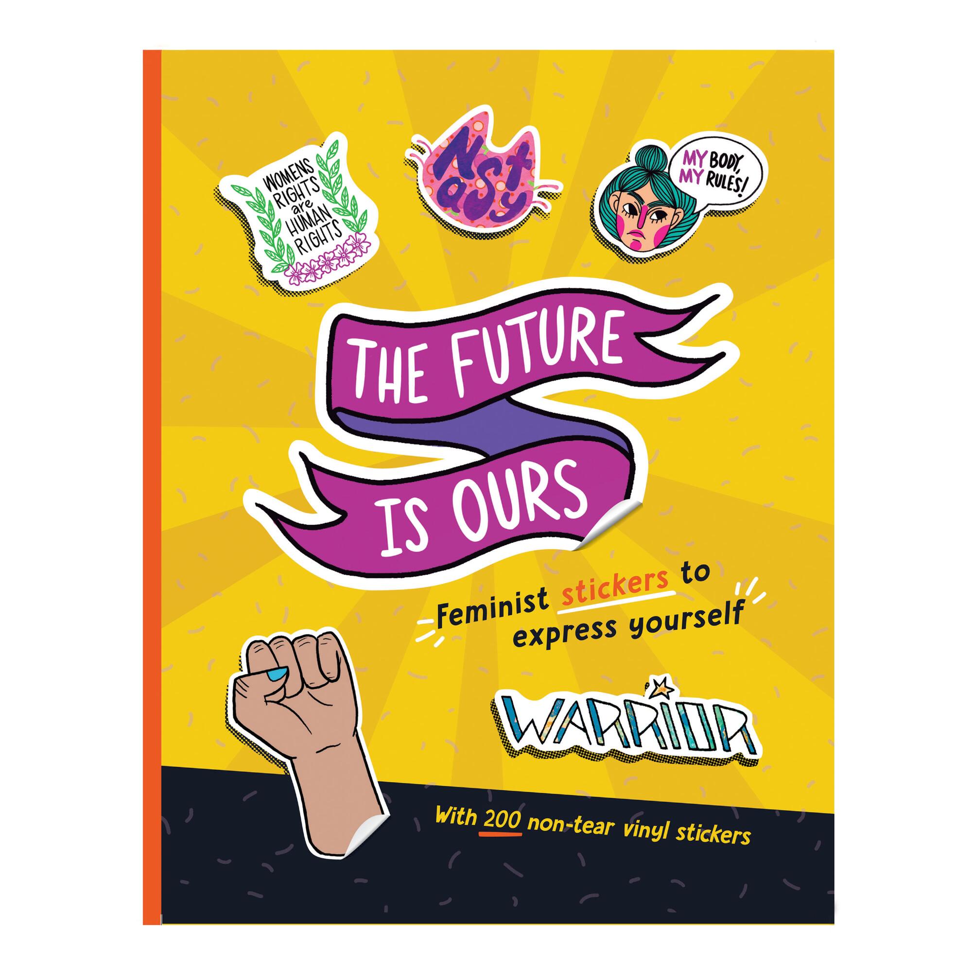 The Future is Ours Sticker Book: Yellow by World Market