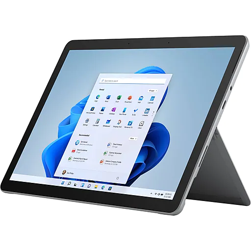 Microsoft Surface Go 3 Multi-Touch 10.5" Tablet, WiFi, 4GB RAM, 64GB SSD, Windows 11 Home, Platinum (8V6-00001)