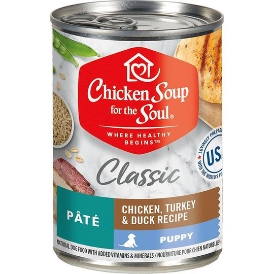 Chicken Soup 13 oz Chicken Soup Chicken, Turkey, Duck Can Puppy Food