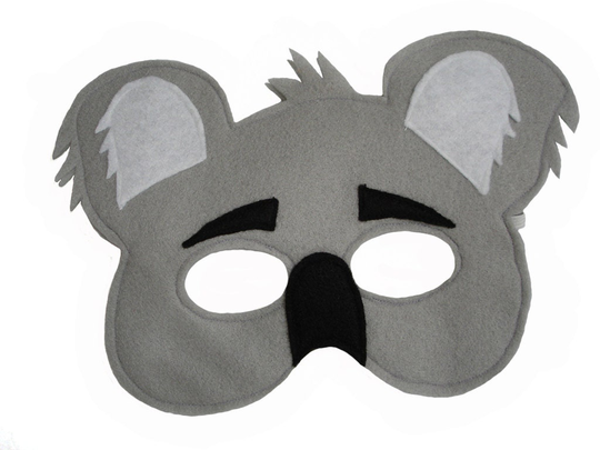 Children's Koala Bear Felt Mask