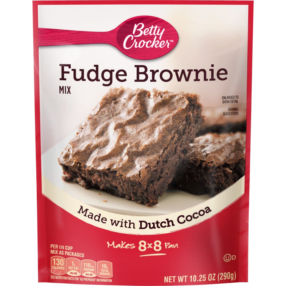 Betty Crocker Fudge Brownie Mix - 10.25 oz