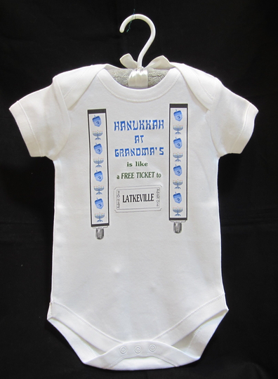 First Hanukkah Bodysuit