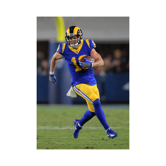 Cooper Kupp Nfl Football Poster Print Photo Wall Art Limited Super Bowl Los Angeles Rams 8x10 11x17 16x20 22x28 24x36 27x40
