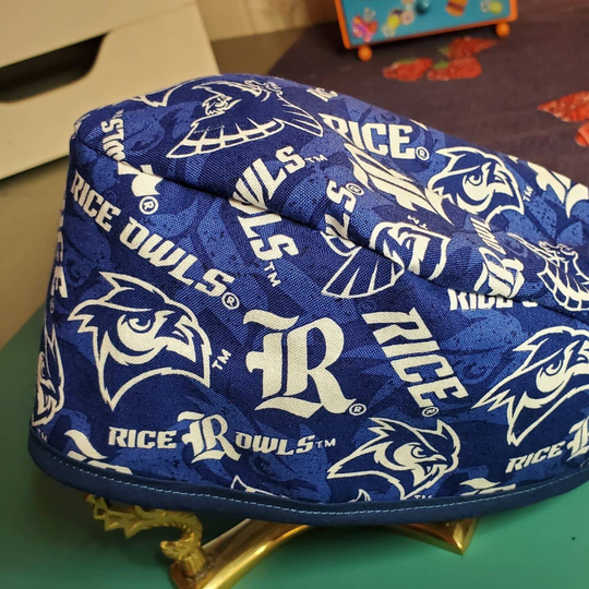 Rice University Owls Scrub Cap Houston Texas