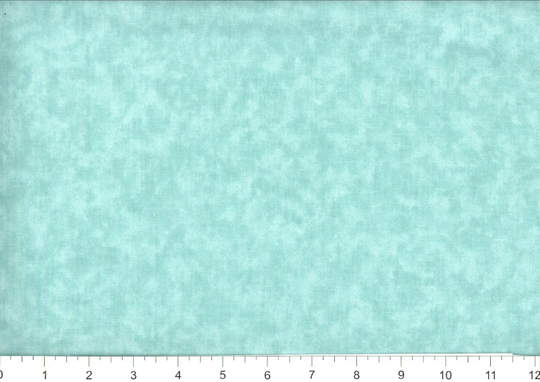 Aqua/Aquamarine Quilter's Blender 100% Cotton Fabric By The Yard