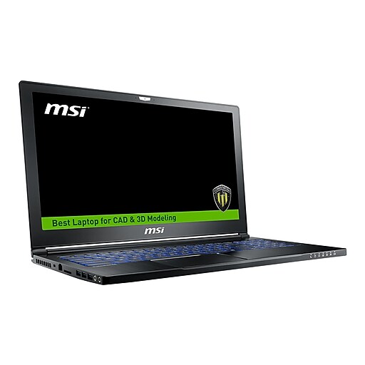 MSI WS63VR 7RL 024US 15.6" Mobile Workstation Laptop, Intel i7