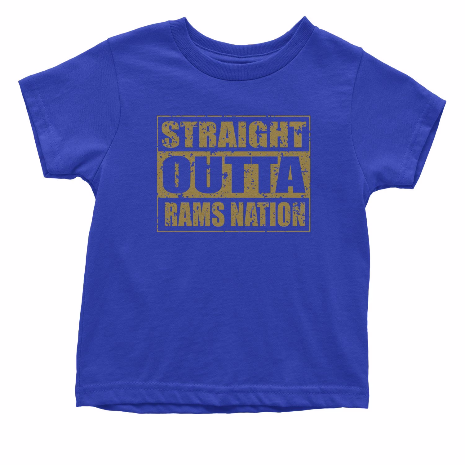 straight Outta Rams Nation Football Toddler T-Shirt