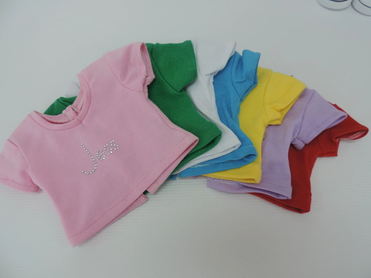 Rhinestone "Jess" T-Shirt | Fits Most 18" Girl Dolls 18 Inch Doll Clothes