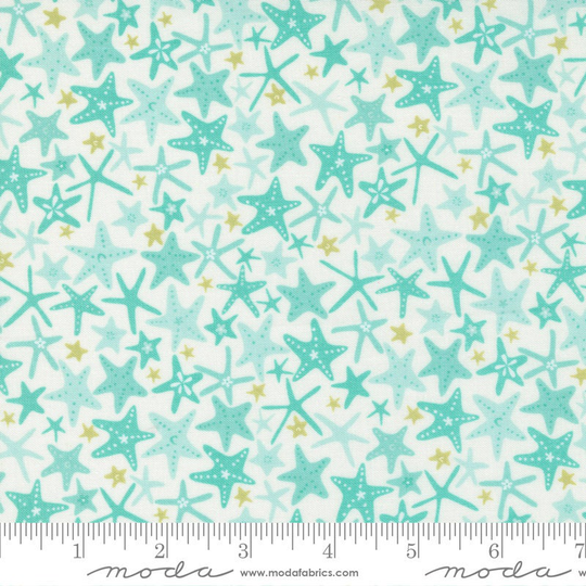 The Sea & Me "You're A Star" Blender Fabric in Cloud |Designed By Stacy Iest Hsu For Moda | 20796 31