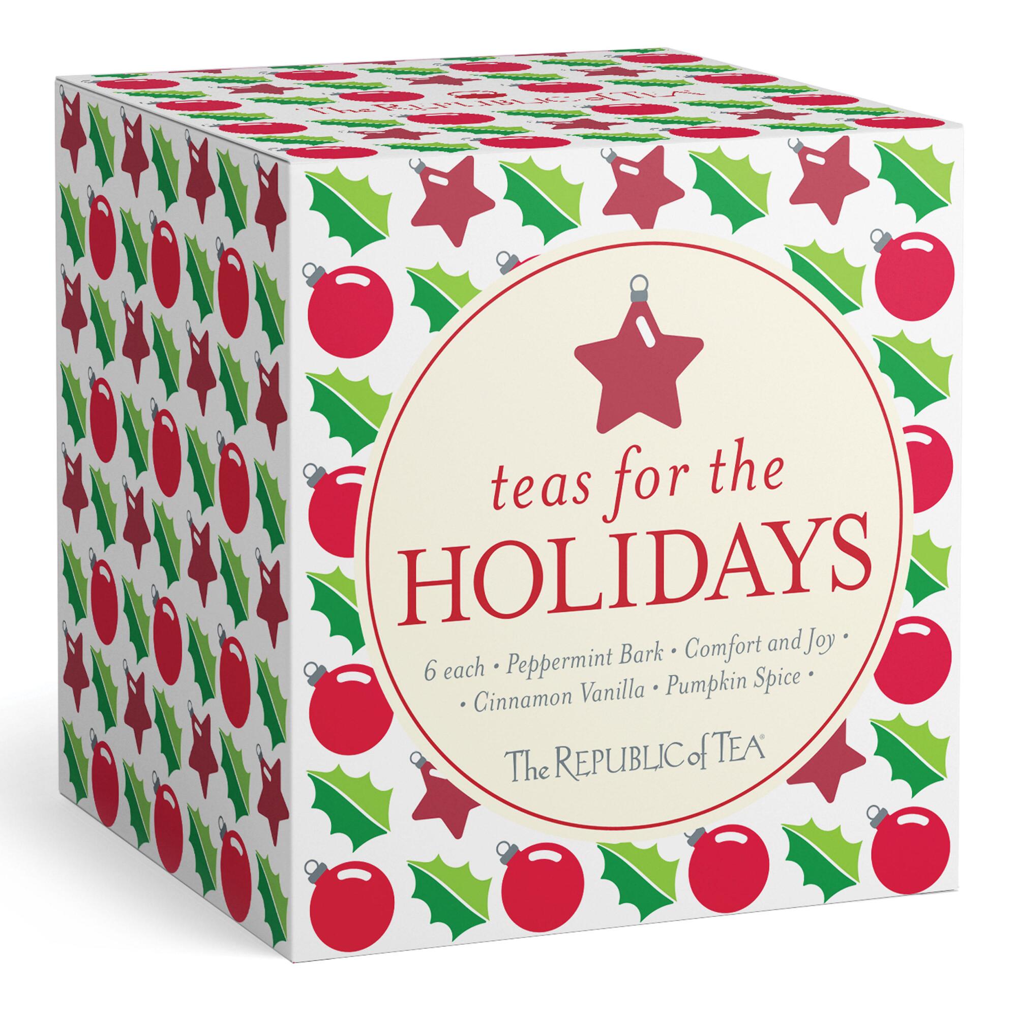 The Republic of Tea Holiday Cube Variety Box 24 Count by World Market