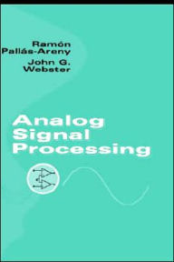 Analog Signal Processing Ramïn Pallïs-Areny Author