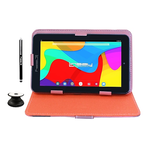 Linsay 7" Tablet, WiFi, 2GB RAM, 32GB, Android, Multicolor (F7UHDBCNYSP)