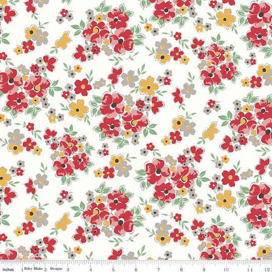 Cook Book Floral Cayenne
