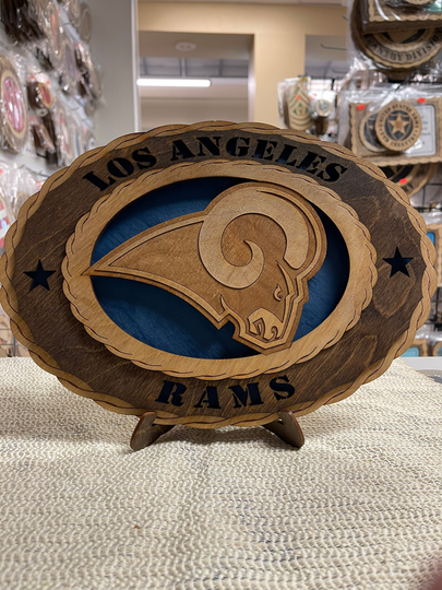 Los Angeles Rams Large Plaque