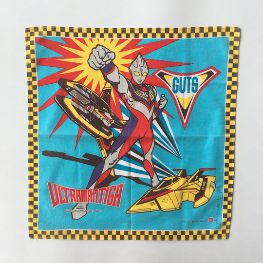 Vintage Ultraman Tiga Handkerchief