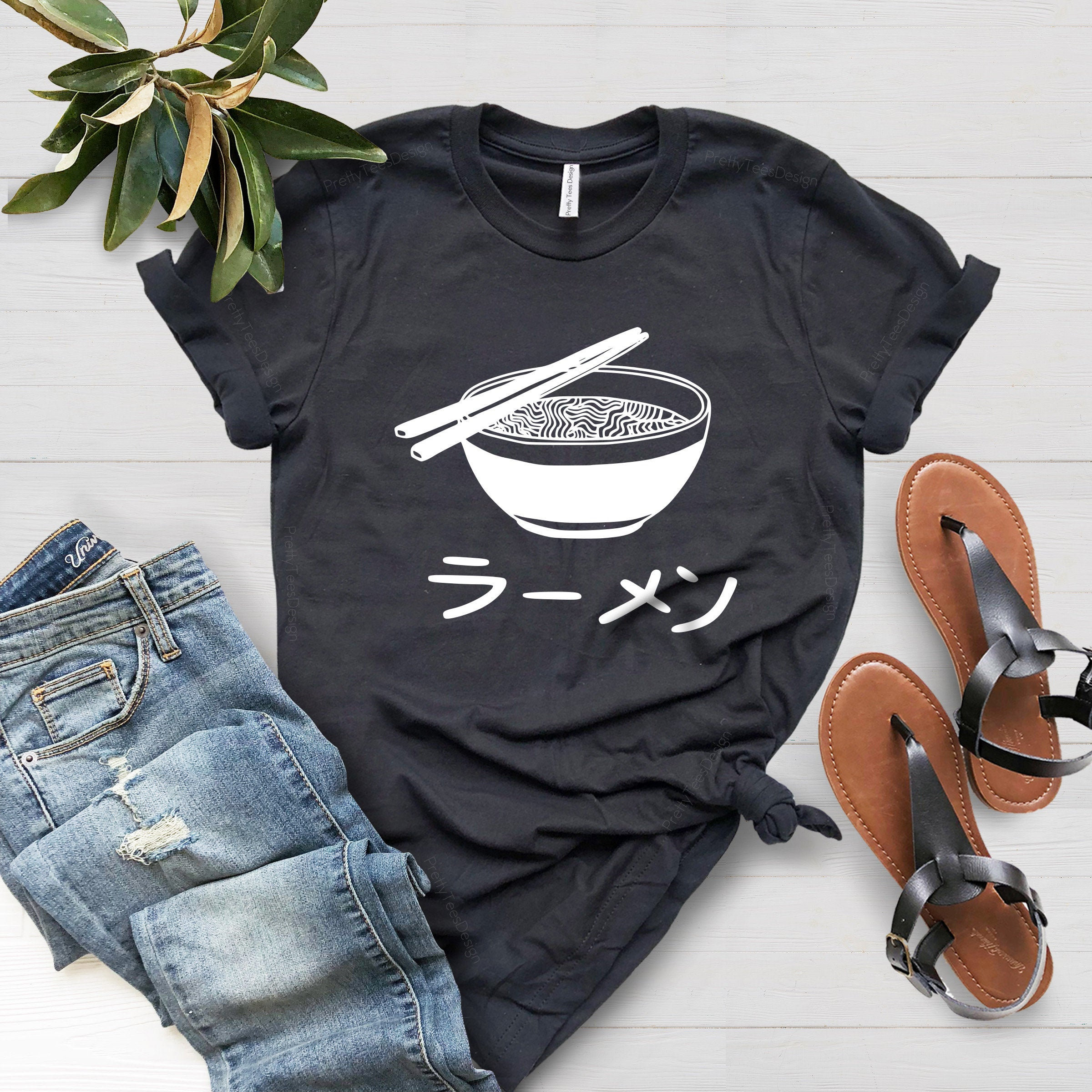 Japan Anime Shirt, Ramen Noodle Foodie, Unisex, Japanese Aesthetic, Shirt