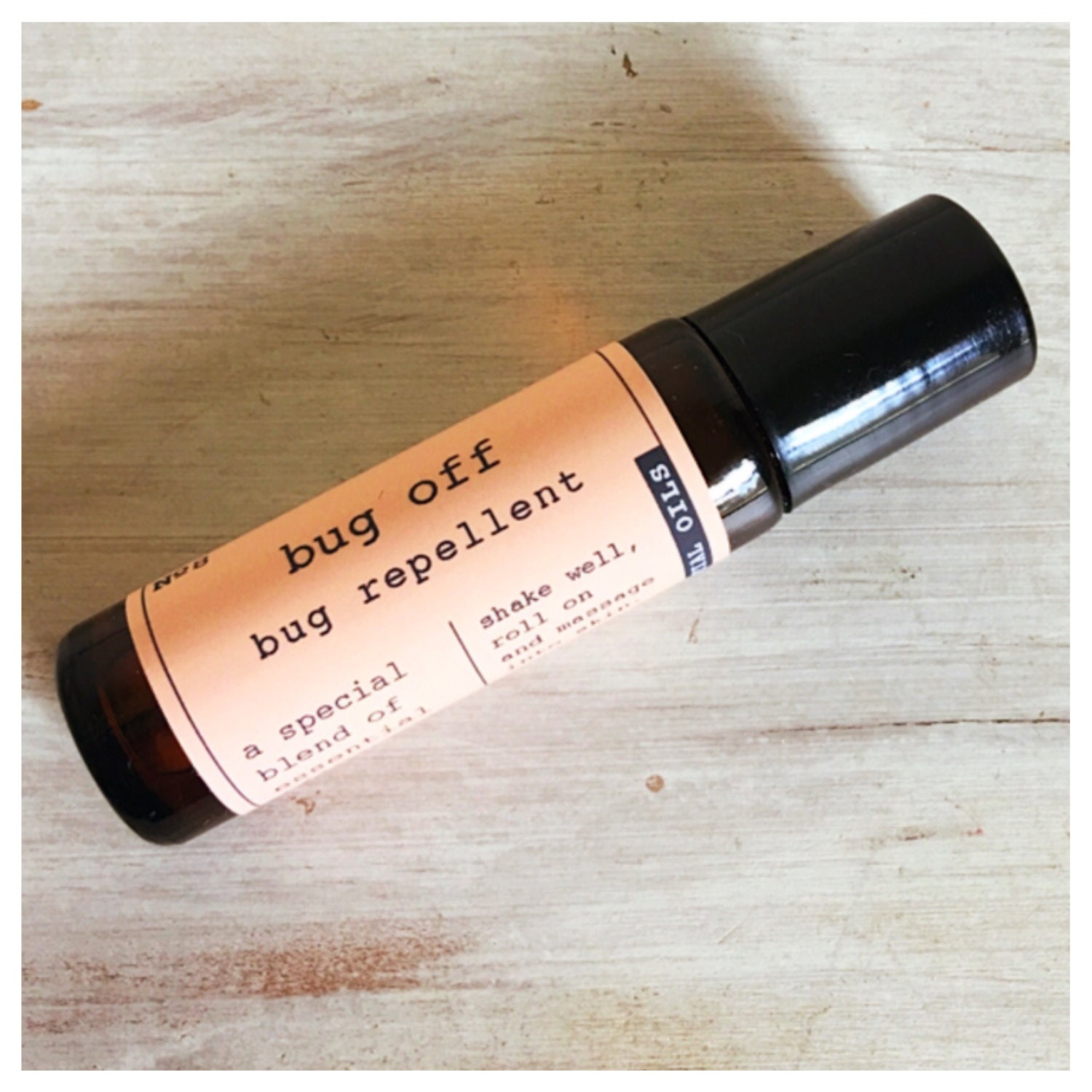 Bug Off Roller Ball Blend/Essential Oil Bug Repellent Natural Tick Mosquito Pure Essential Synergy