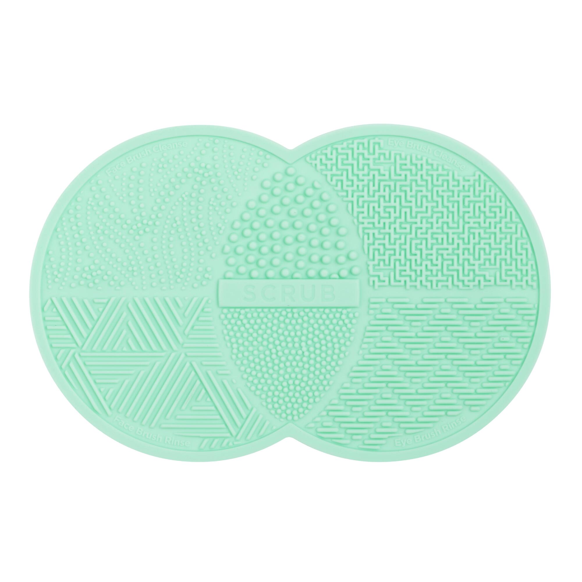 Aqua Makeup Brush Cleaning Mat by World Market